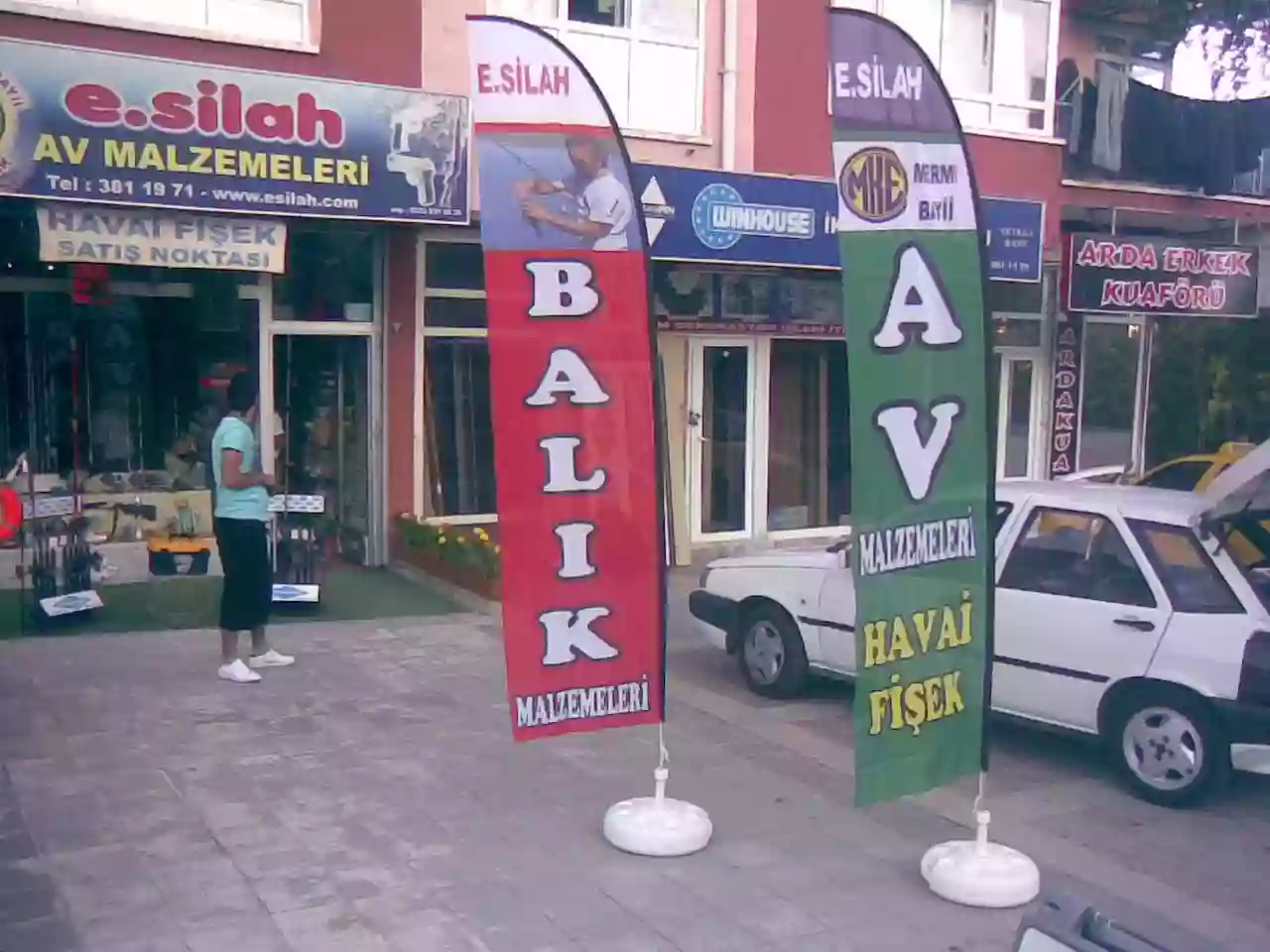 Av Malzemeleri Olta Bayrağı Örneği