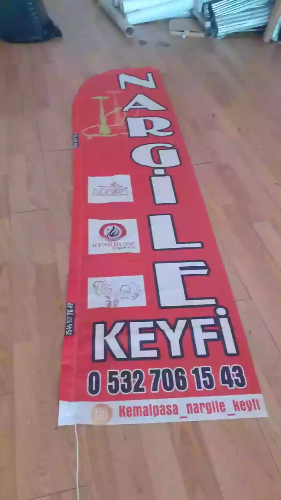 Olta Bayrak Sadece Kumaşı